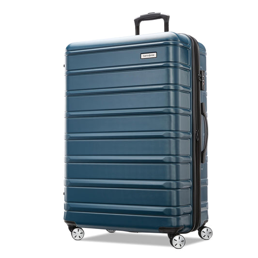 Equipaje Rígido Samsonite Verde Azulado con Ruedas Giratorias, Set de 3 Piezas Expandible