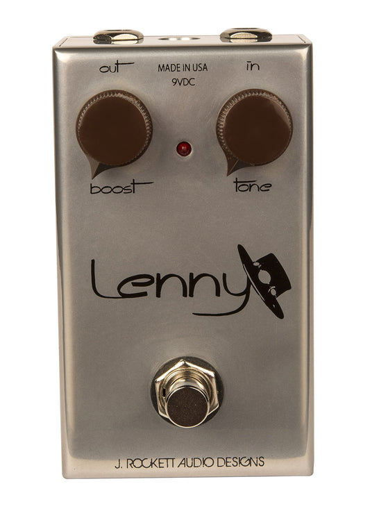 J. Rockett Audio Designs Tour Series Lenny Boost Pedal de efectos de guitarra