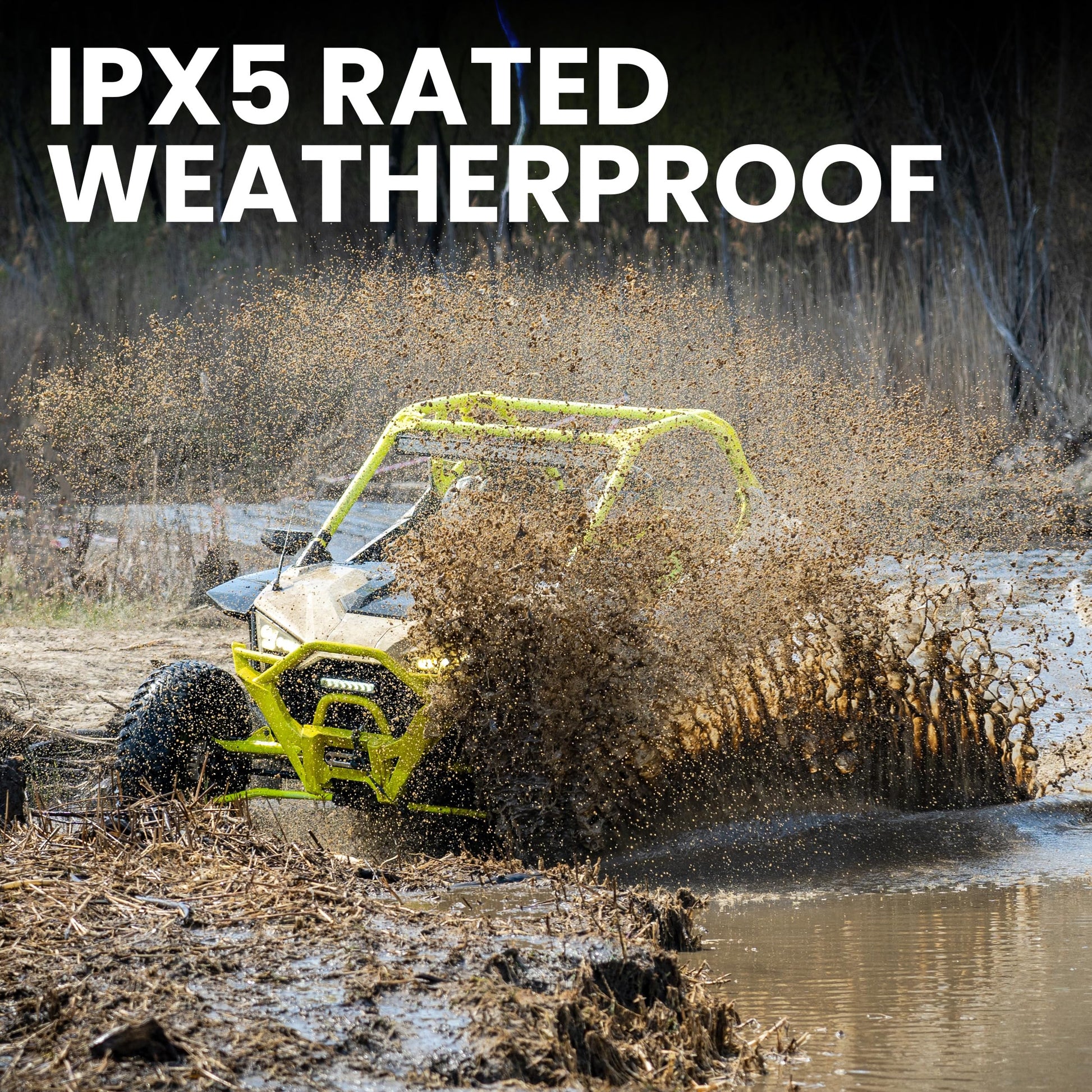 BOSS Audio Systems BRT17SLR - Barra de Sonido para ATV UTV, 17 Pulgadas de Ancho, Altavoces de 3 Pulgadas, tweeters de 1 Pulgada, Rango Completo, IPX5 Resistente a la Intemperie, Bluetooth