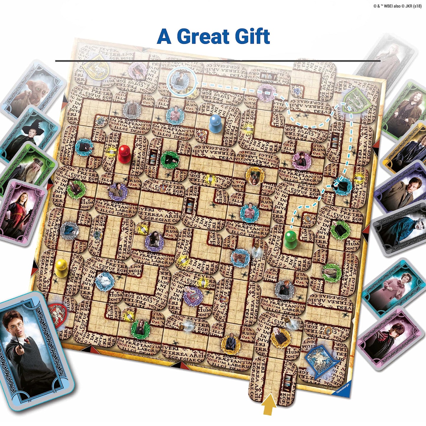 Juego de Tablero Ravensburger Harry Potter Labyrinth