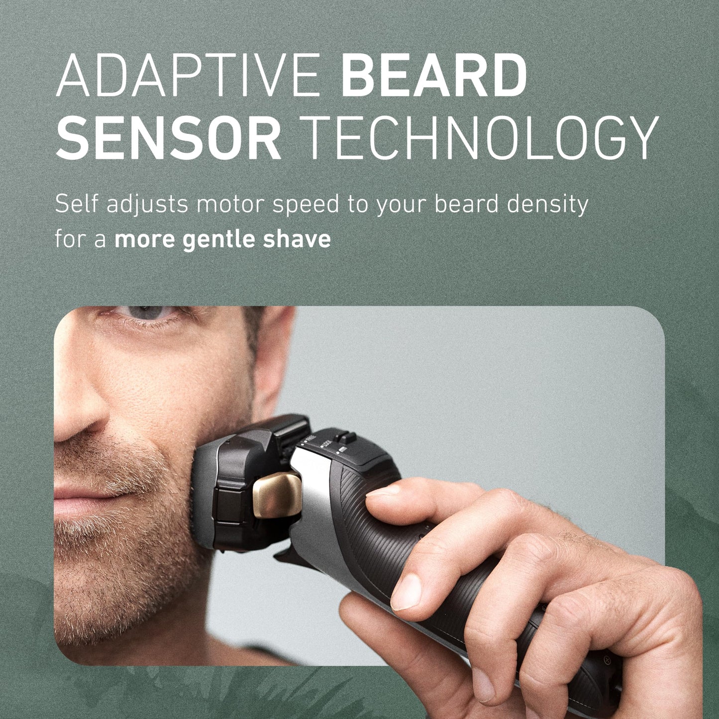 Panasonic ARC5 - Maquinilla de afeitar eléctrica para hombres con recortadora emergente, afeitadora eléctrica de 5 hojas con sensor de afeitado inteligente y cabezal pivotante flexible 16D - ES-ALV6HS