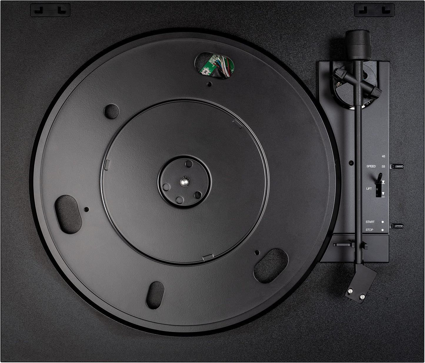 Pro-Ject A1 - Sistema de Tocadiscos Totalmente automático con Cartucho OM 10, Negro