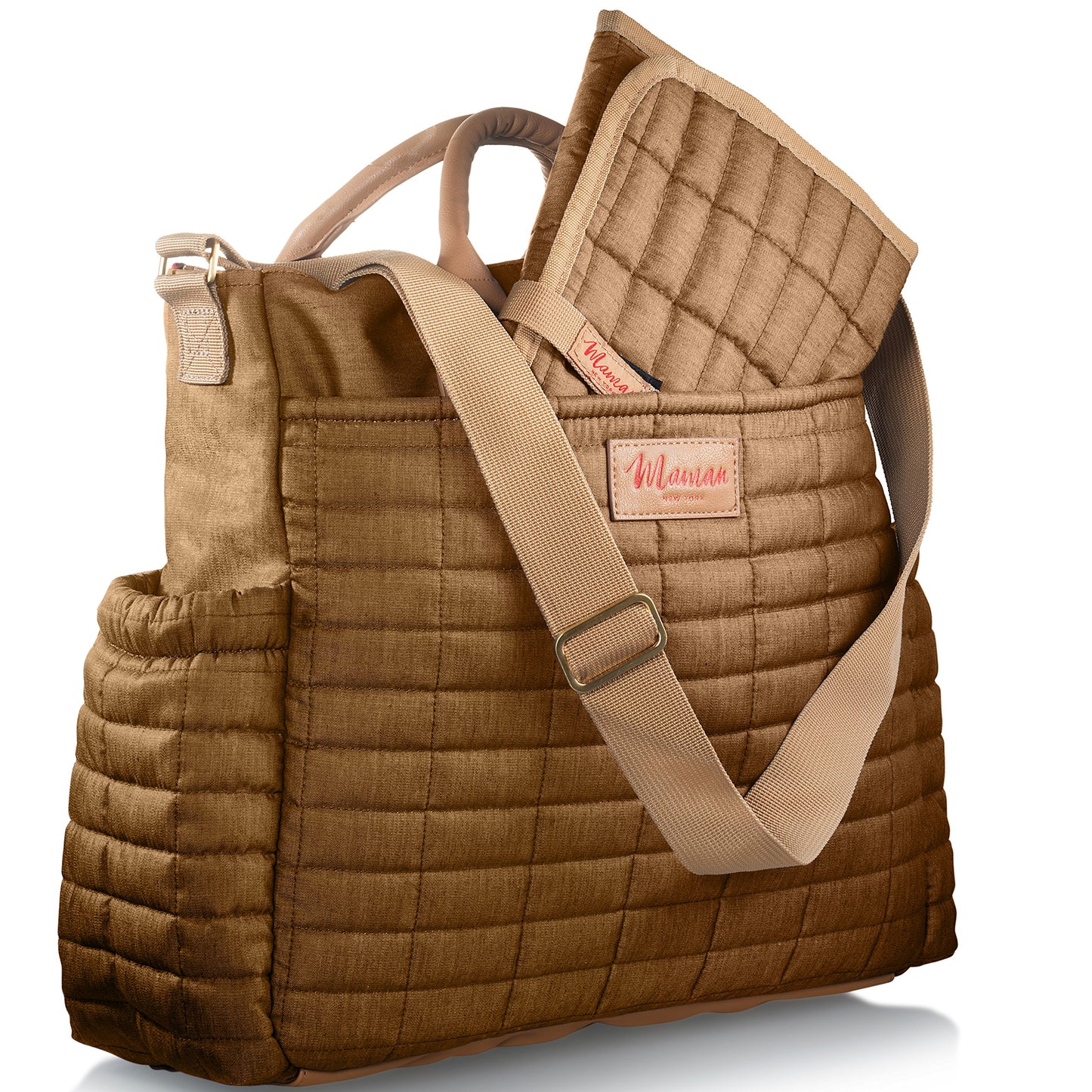 Maman Designer - Bolsa de pañales con cambiador a juego