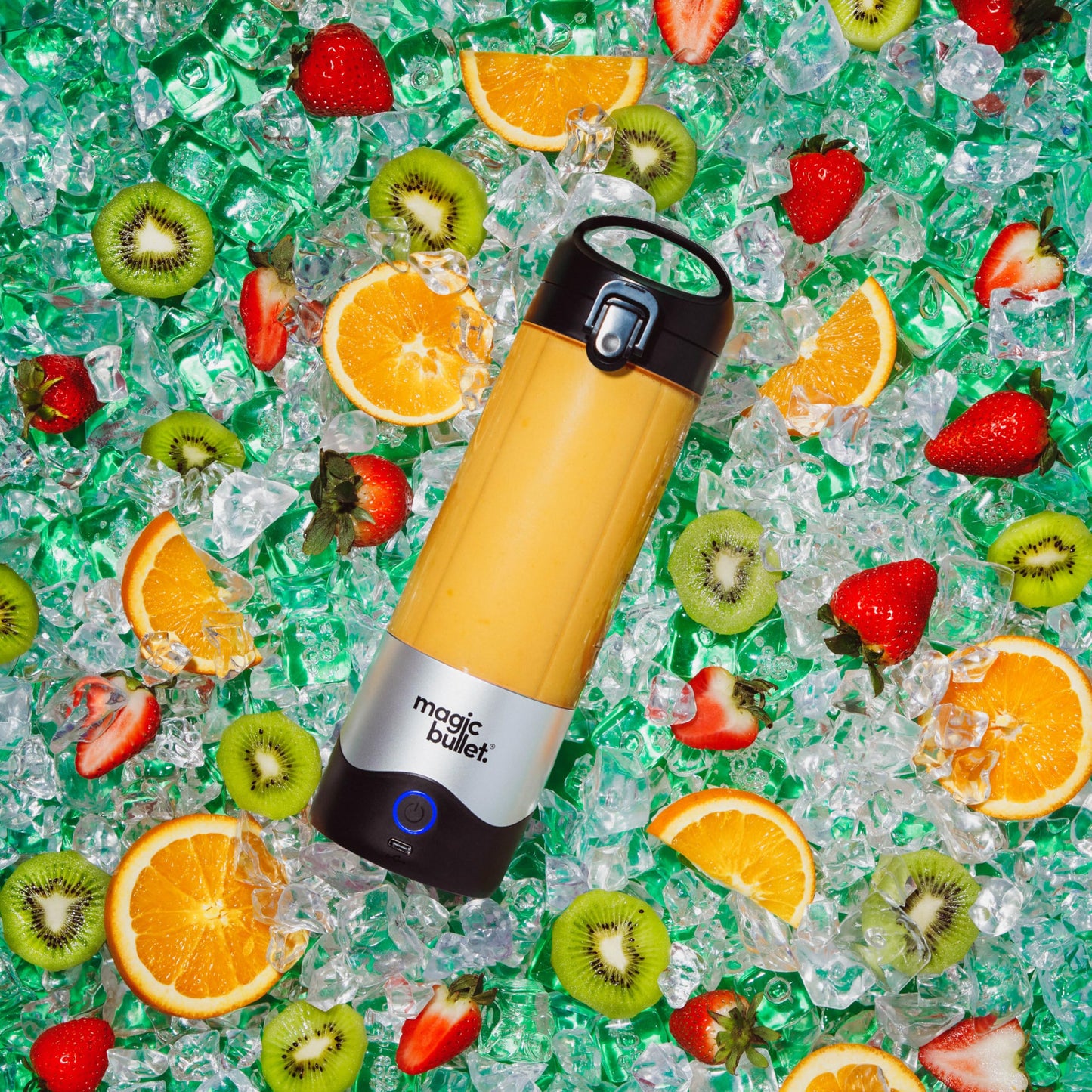 magic bullet Batidora portátil MBPB50100 Plata, 16 onzas
