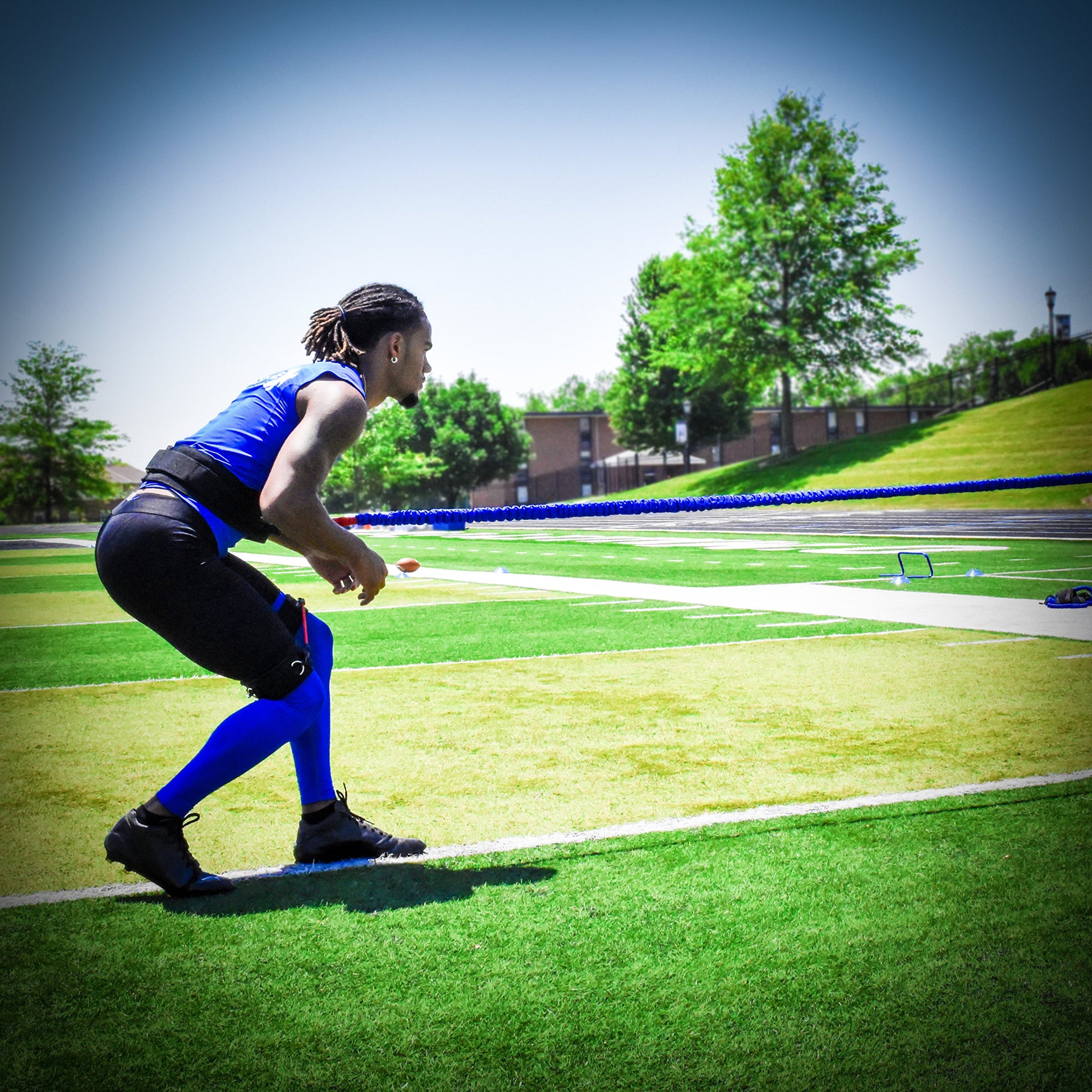 Cuerda de velocidad de aceleración, entrenamiento de resistencia multideportes, mejora la fuerza, potencia, agilidad, 3 tamaños de cinturón (S, M, L) disponible, comodidad, eficiencia, bandas cinéticas (cintura pequeña de 31 pulgadas o menos)