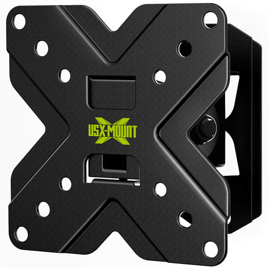 Soporte de Pared para TV y Monitor USX MOUNT Negro con Giro e Inclinación para 10-32 Pulgadas