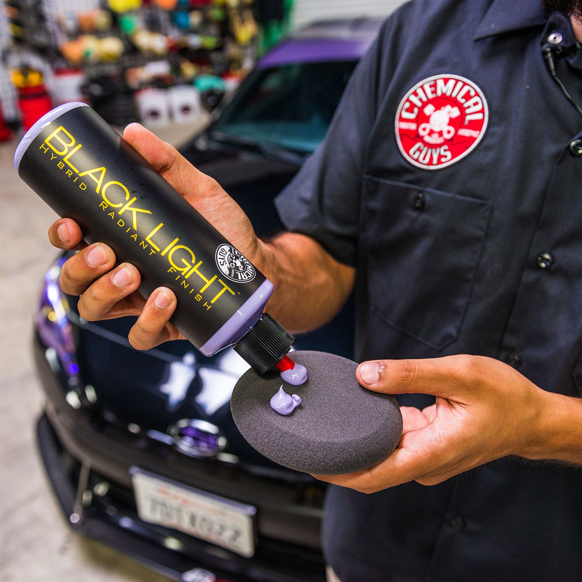 Chemical Guys Kit para el Coche Negro - Set definitivo para el Cuidado del Coche Negro para Limpiar, abrillantar y Proteger (9 artículos)