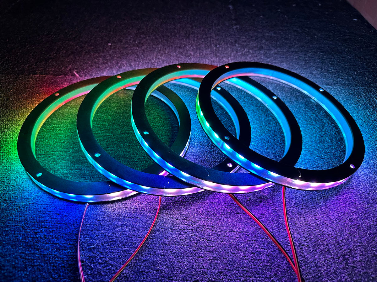 Anillos de Luz LED Sando Tech Persecución de Color de Sueño para Coche y Barco
