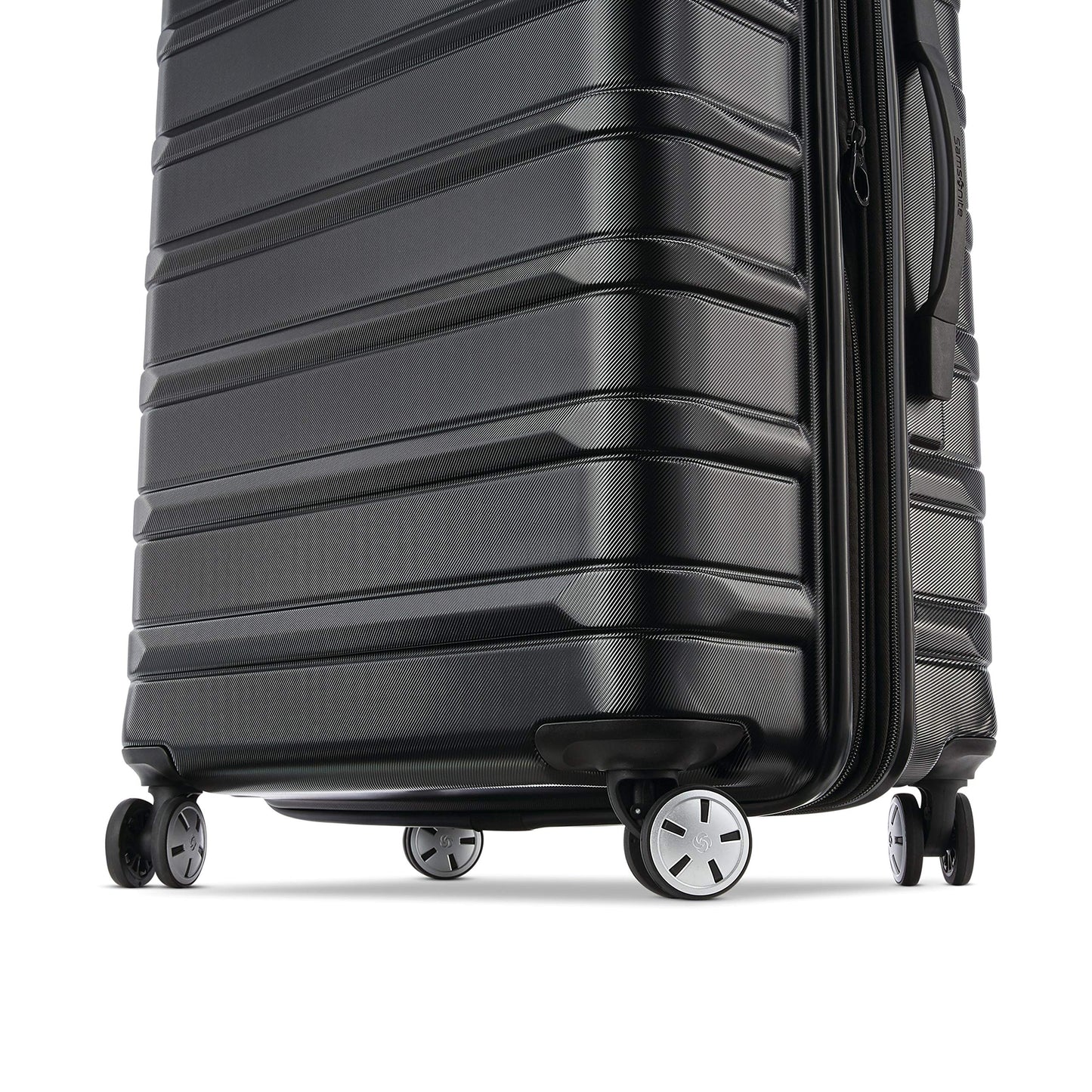 Juego de Maletas Samsonite Negro Omni 2 Expandibles con Ruedas Giratorias