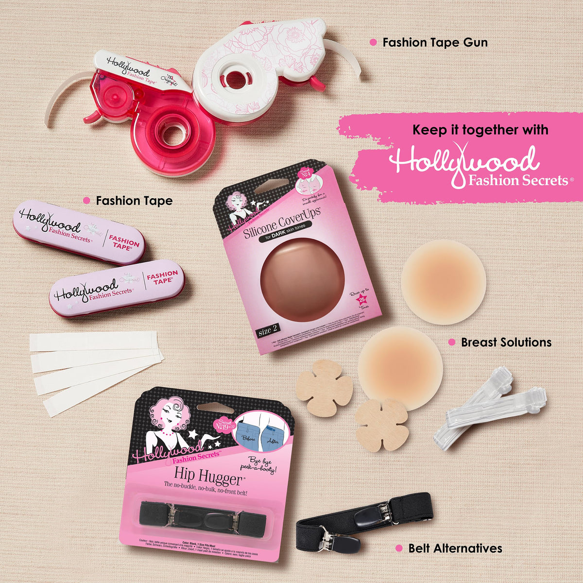 Almohadillas Reusables Hollywood Fashion Secrets Microfibra Suaves y Resistentes