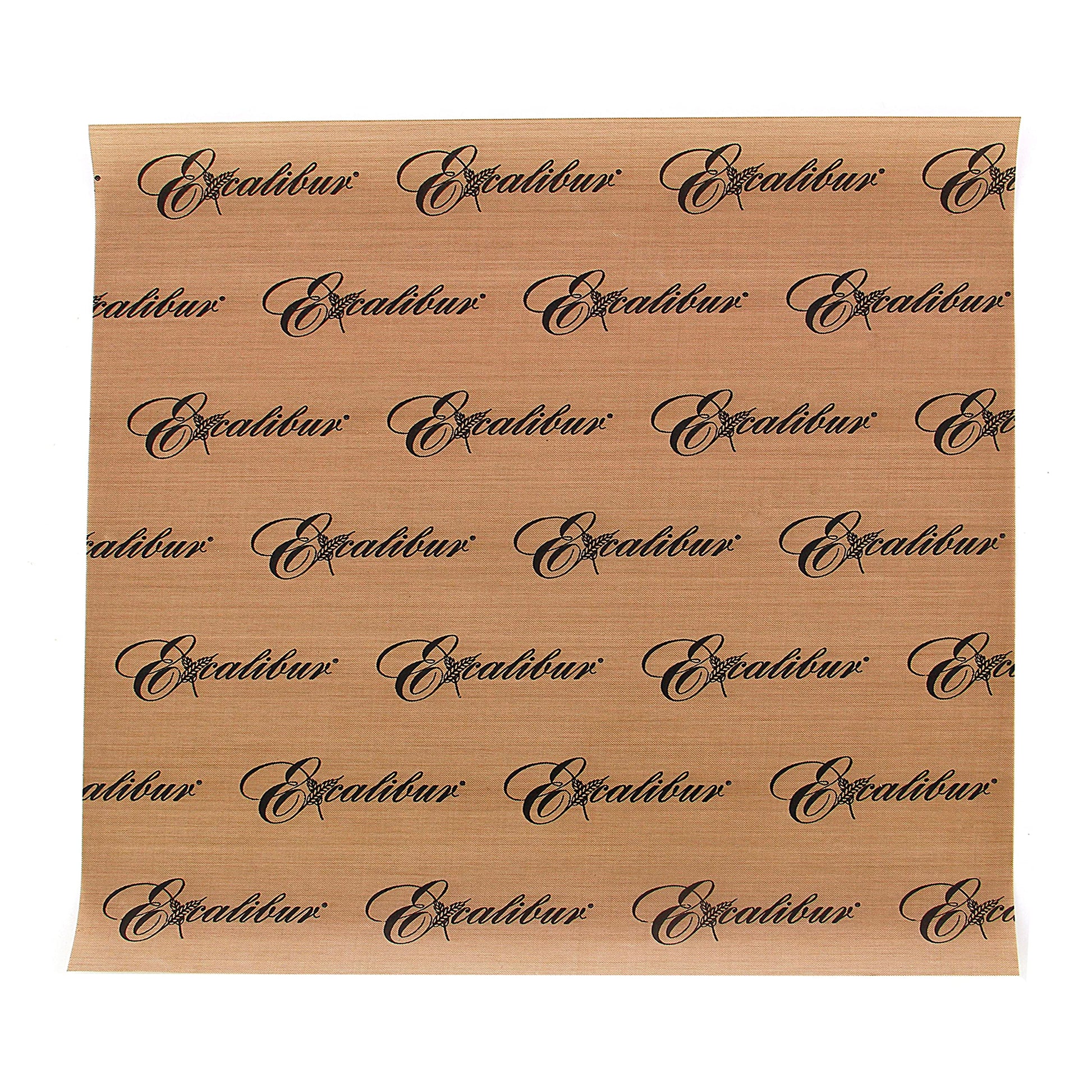 Hojas de Secado Antiadherentes Excalibur ParaFlexx Café Reutilizables para Deshidratadores de Alimentos, 11 Pulgadas, Juego de 4