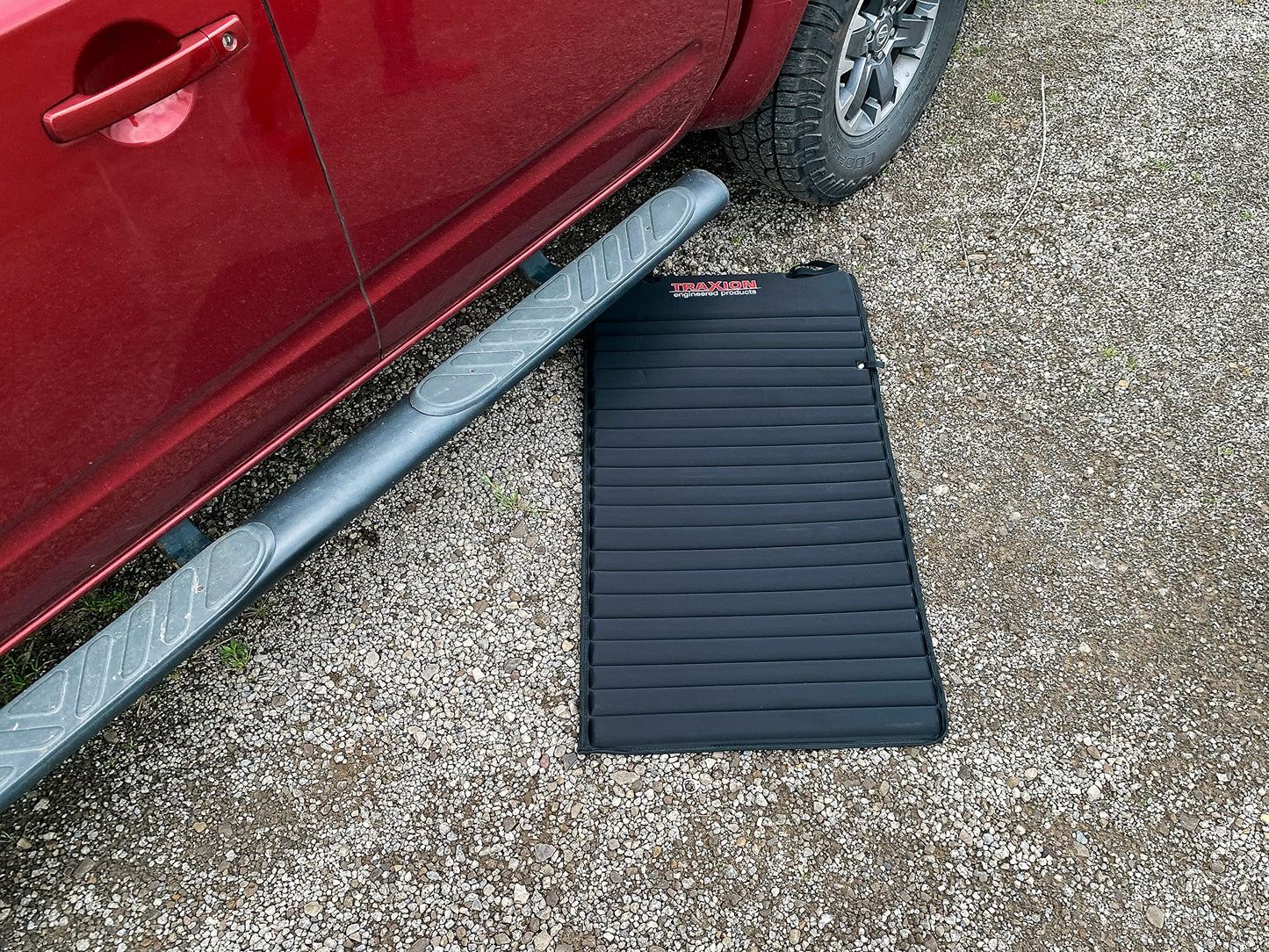 Tapete Versamat Traxion Negro 46" x 25"