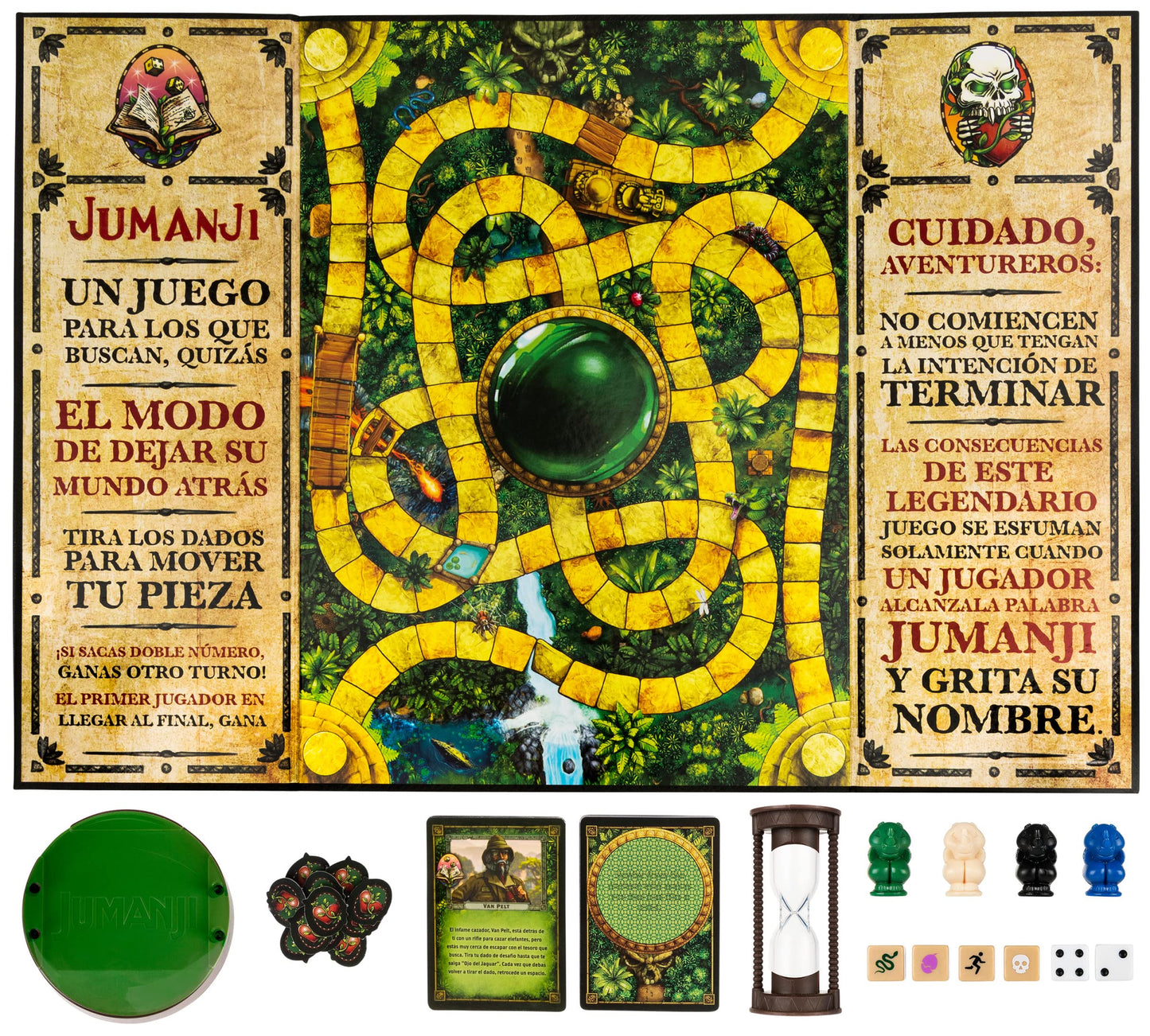 Cardinal, Jumanji el Juego, la última edición del clásico Juego de Mesa de Aventuras para familias y niños a Partir de 8 años