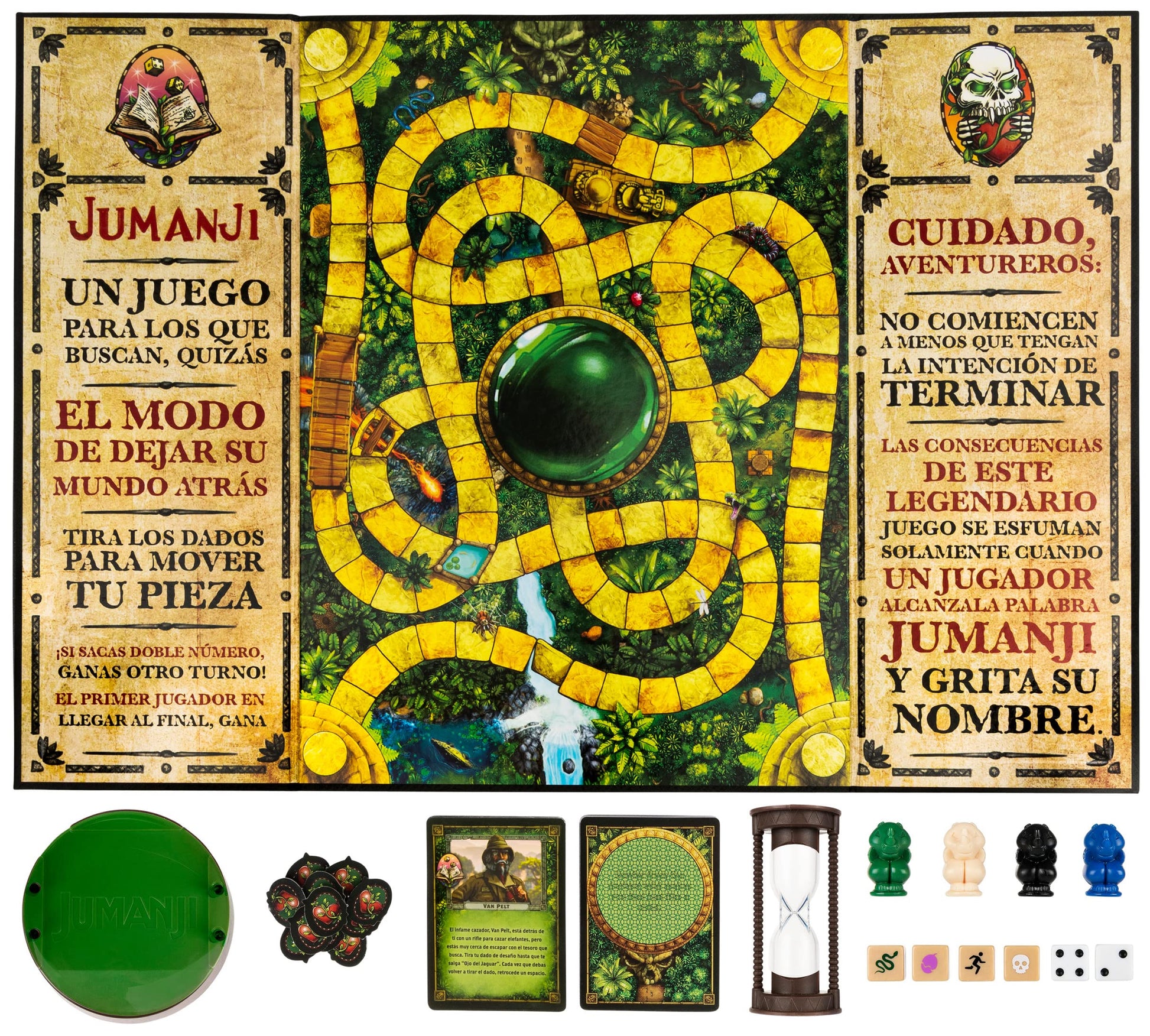 Cardinal, Jumanji el Juego, la última edición del clásico Juego de Mesa de Aventuras para familias y niños a Partir de 8 años