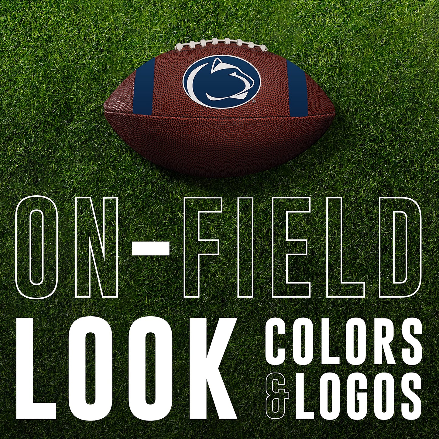 Franklin Sports Penn State Nittany Lions - Fútbol Juvenil para niños, NCAA - Fútbol Oficial del Equipo Universitario con Logotipos del Equipo, Talla Junior