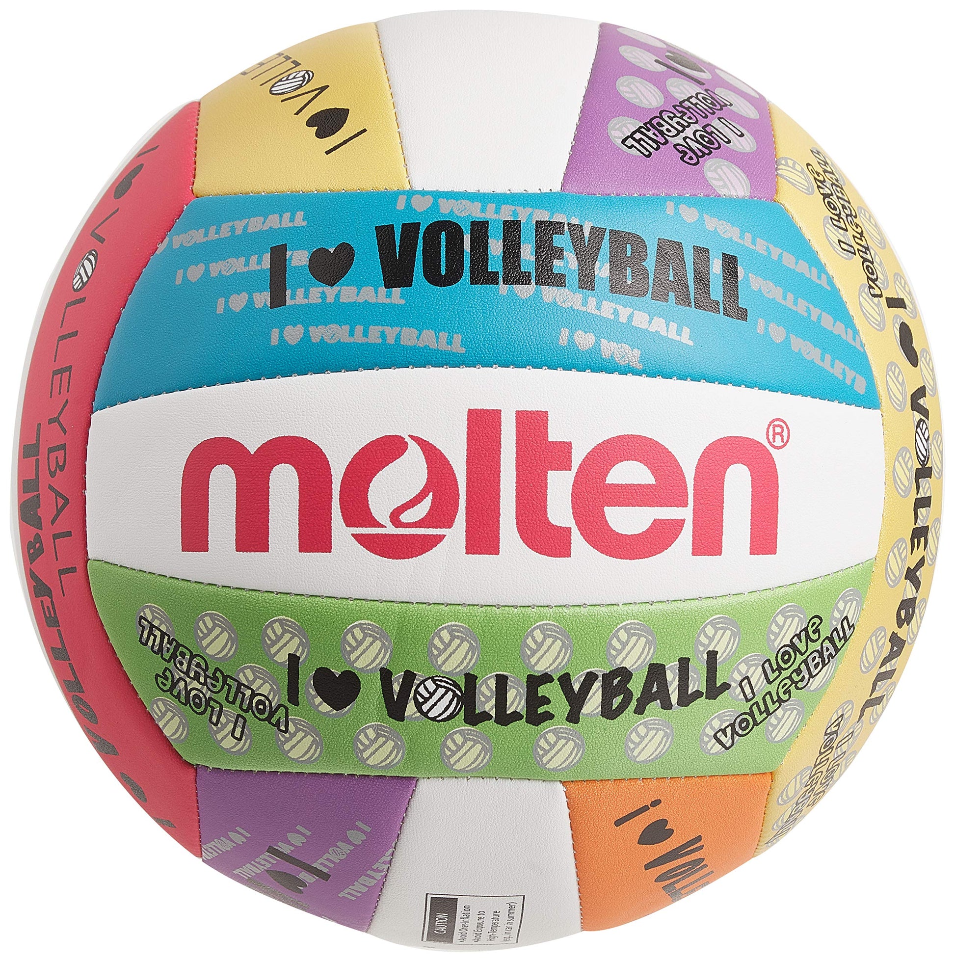 Pelota de Voleibol Molten Neón Oficial para Recreativo