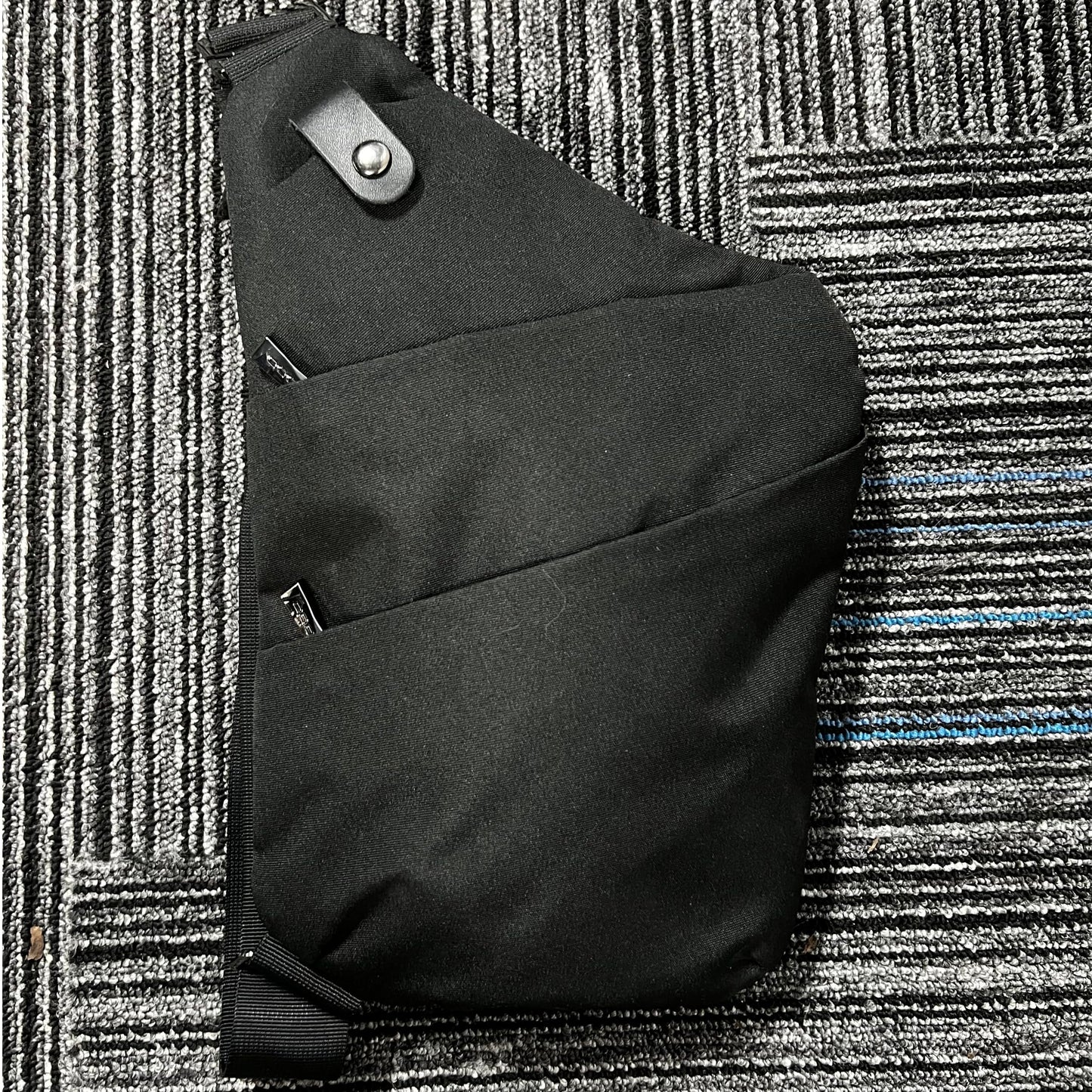 Bolsa flexible personal, antirrobo para viajes, deporte, ligera, bandolera, bandolera izquierda, para mujeres y hombres