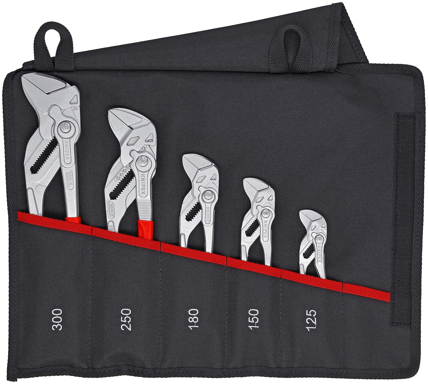 Knipex 00 19 55 S4 Juego de Tenazas Llave, 5 Piezas