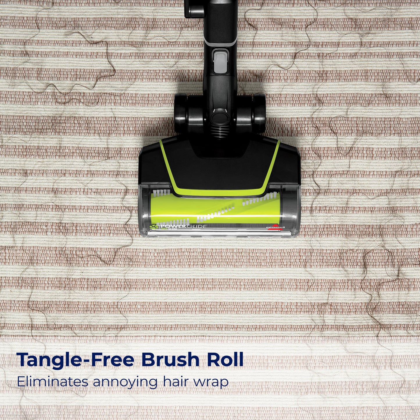 BISSELL PowerGlide Aspiradora Delgada con Cable, Potente Recogida de Pelo para Mascotas en alfombras y Suelos Duros, dirección giratoria Ligera, capacidades 3 en 1 con Herramienta para Polvo y