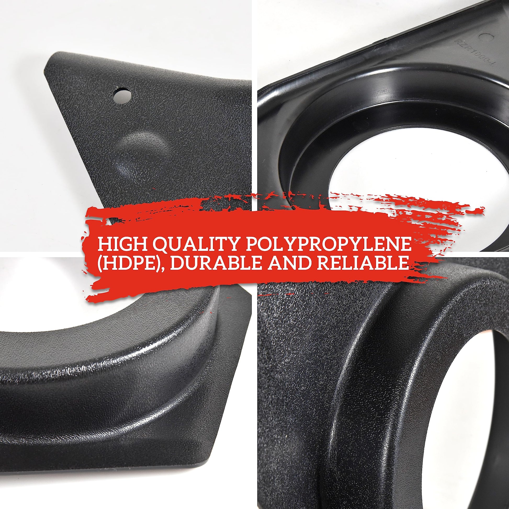 SAUTVS - Altavoces para puerta frontal de 6.5 pulgadas para RZR XP 1000 S 900 ACE 570 900 2014-2023, impermeable, a prueba de polvo, para puerta frontal de 6.5 pulgadas, paneles de accesorios (un par)