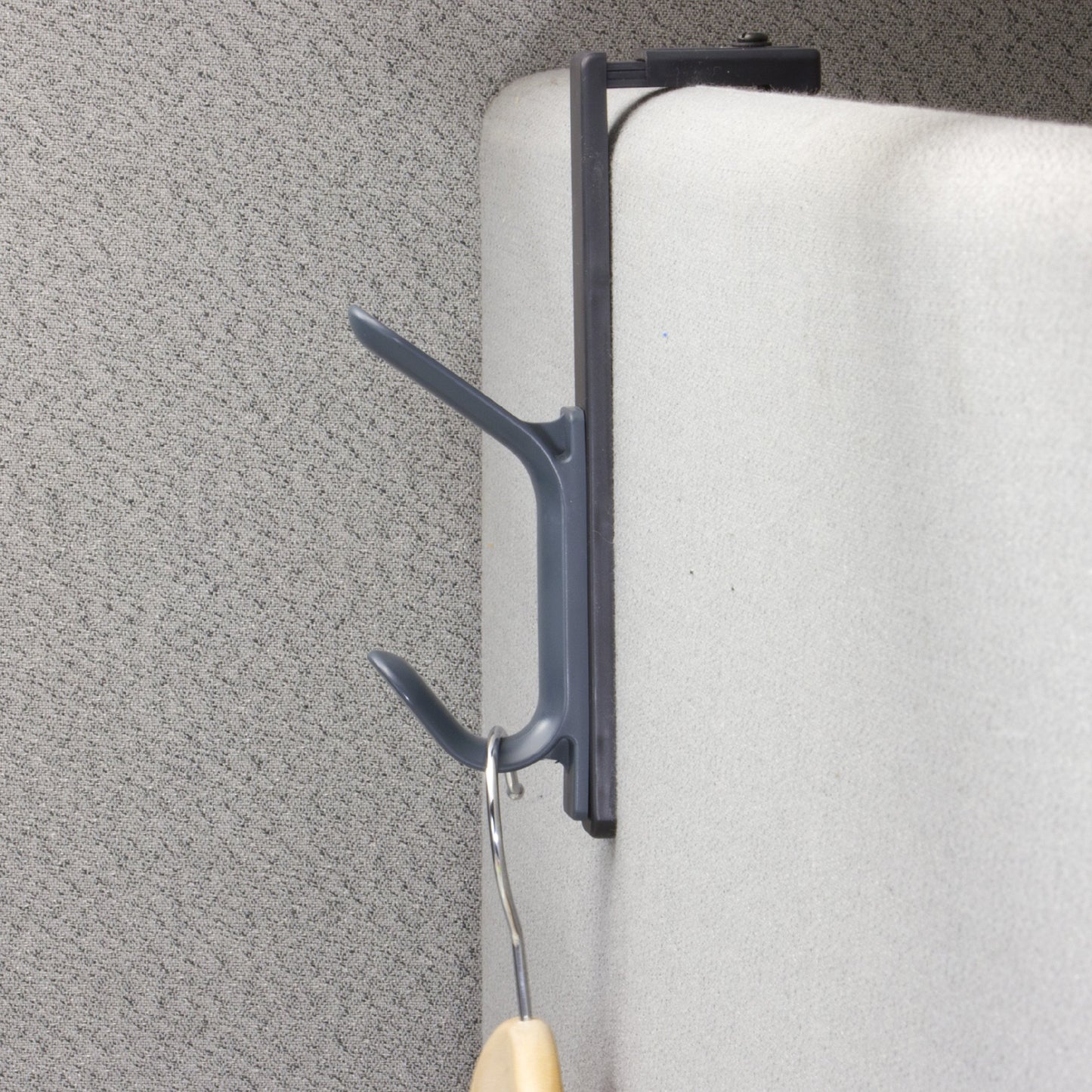Ganchos de Doble Capa Officemate Ajustables Blanco Paquete de 2