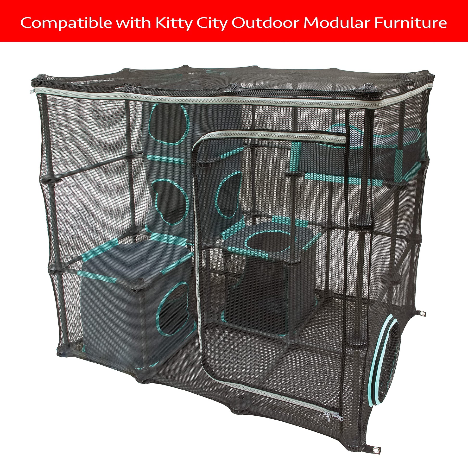 Kitty City Mega Kit de Exterior para Gatos, Piezas de Repuesto