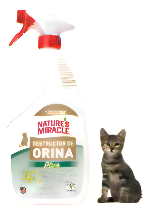 Destructor De Orina Nature's Miracle Gato 946ml Adiós Olores